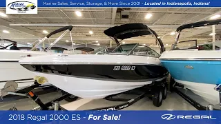 Used 2018 Regal 2000 ES Walkthrough