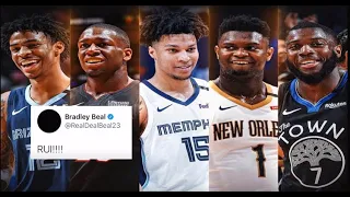 NBA Reacts to All Rookie Team 2020