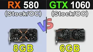 RX 580 Vs. GTX 1060 | Latest Drivers Updates | New Games Benchmarks