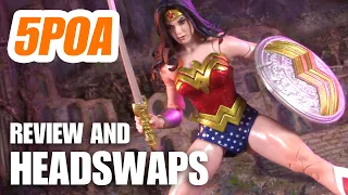 COLLECTOR EDITION WONDER WOMAN HEAD SWAPS! McFarlane Toys DC Multiverse Action Figure Review