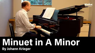 Minuet in A Minor by Johann Krieger | RCM Piano Repertoire grade 1