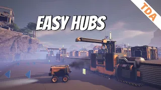 Build an entire HUB in just One Evening! | Bite-sized Satisfactory