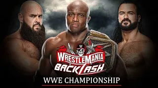 Bobby Lashley vs Braun Strowman vs Drew McIntyre | Wwe Backlash | Wwe 2k20 Gameplay