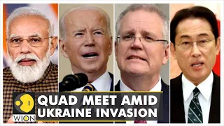 Quad leaders' virtual meet today amid the ongoing Russian invasion of Ukraine | World English News