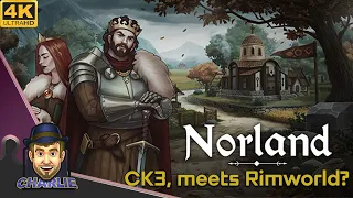 IT'S A COLONY MANAGER, WITH CK3 VIBES!? -  Norland Preview Build Gameplay - First Look 01