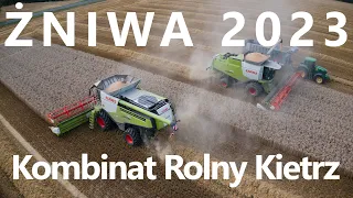 ŻNIWA 2023 | Kombinat Rolny Kietrz | LEXION 780, 770, 2x6900 |