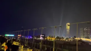 Jeddah F1 GP 2021 Light Show