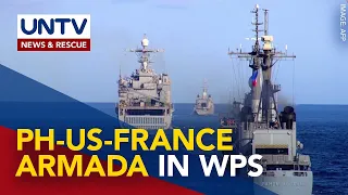 PH-US-France ships sail in WPS for Balikatan’s multilateral maritime exercise