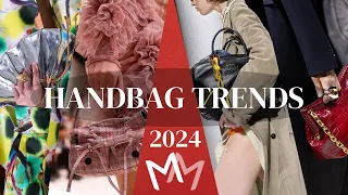 Handbags trends for Spring Summer 2024!