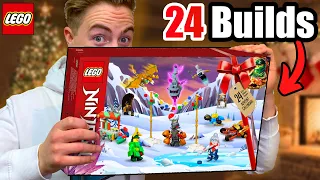 I made a LEGO Ninjago Advent Calendar…