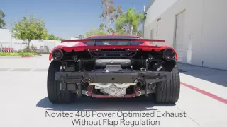 Novitec Ferrari 488 GTB Exhaust System | TAG Motorsports