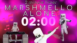 2 minute timer countdown HD - Marshmello: Alone