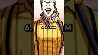 Top 10 strongest characters in lookism