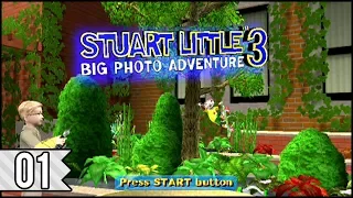 Stuart Little 3: Big Photo Adventure (PS2) - Area 1: Garden, Part 1 (100%) | No Commentary