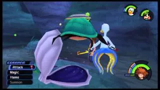 Kingdom Hearts 1 HD English Walkthrough: Finding the Crystal Trident & Ursula Takes the Trident