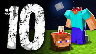 10 STRASZNYCH HISTORII GRACZY MINECRAFT! | Historie Minecraft odc. 147