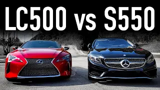 Lexus LC 500 Vs Mercedes S550 Coupe...Battle Of Mortgage Payments