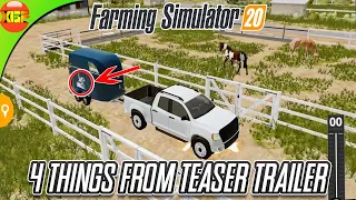 Farming Simulator 20 | 4 Things from Teaser trailer!