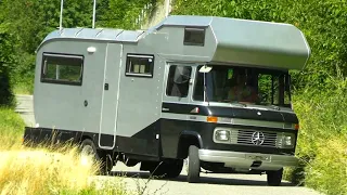 1971 Mercedes 508 D Camper DüDo | Roomtour, Start-up, Sound, Walkaround