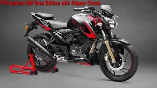 2018 TVS Apache 200 Race Edition with Slipper Clutch