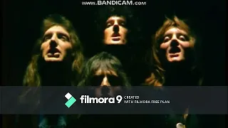 Queen - Bohemian Rhapsody Odeon Hammersmith 1975 VS Hyde Park 1976 (Official Video)