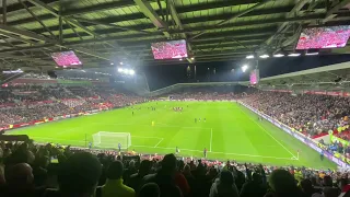 Brentford fans singing Hey Jude after victory♪ Brentford 3-1 Liverpool. 02.01.23