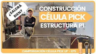 ¡Manos a la obra! ¡Comenzamos con la construcción de la célula camper! || Camperización EP5