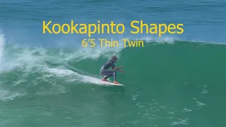 Kookapinto Shapes - 6'5 Thin Twin w/ Jimmy Surfs