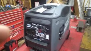 pulsar g450rn generator  unbox and run part 2