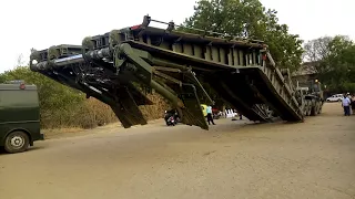 Construction of Bridge in few minutes by Indian Military video two
