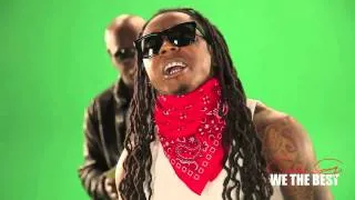 Lil Wayne On Set Of Ace Hood's "Hustle Hard Remix" Video Shoot