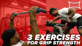 3 Must-Do Exercises for INSANE Grip Strength! Ft. Odd Haugen