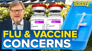 Is it safe to take the flu shot and COVID-19 vaccine together? | Today Show Australia