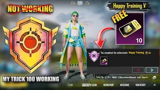 Happy Training Achievement In One Day | 1000 Clan Training Achievement Easy Trick 2023