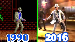 Evolution of Michael Jackson Games ( 1990-2016 )