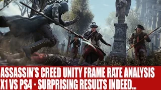 Assassin's Creed Unity Xbox One vs Playstation 4 Frame Rate & Performance Analysis