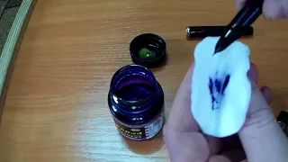 Как правильно заправить ручку чернилами