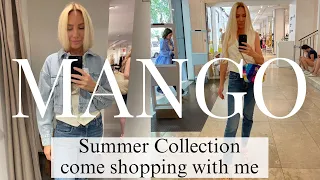 MANGO  HAUL TRY ON SUMMER COLLECTION | COME SHOPPING WITH ME TO MANGO