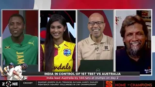 India dominate Australia after 2 days of first Test, What lessons can WI take? Faz joins the show