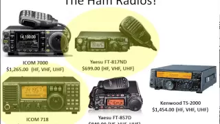 So you want a ham radio for emergency communications!