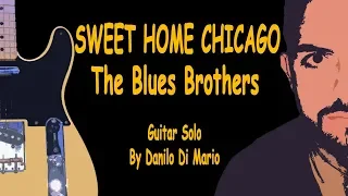 HOT SOLOS - SWEET HOME CHICAGO (The Blues Brothers) - Danilo Di Mario Guitar Solo