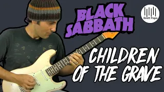 Black Sabbath - Children Of The Grave - Guitar Lesson - How To Play