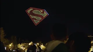 1000 Drones to Celebrate 85 Years' Anniversary of DC Superman