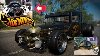 ได้ขับรถเหล็กที่สะสม HOT WHEELS BONE - Forza Horizon 4 l Logitech g29