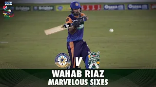 Wahab Riaz Marvelous Sixes | Balochistan vs Central Punjab | Match 4 | National T20 | PCB | MH1T