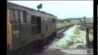 End Of BR Blue - Peterborough (February 1986).wmv