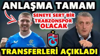 Erdal Hoş Trabzonspor'un Transferlerini Tek Tek Açıkladı ! Lundstram'da Anlaşma Tamam !