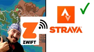 How to QUICKLY link STRAVA to ZWIFT | Mobile & Laptop