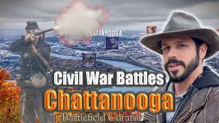 Civil War Battles at Chattanooga- 3D Battle Maps of Brown's Ferry, Lookout Mountain, and More