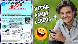 Kitna Samay Lagega ❓🤣 | Fraud Call | WhatsApp Lottery Scam | KBC Lottery |